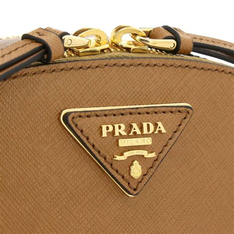 borsa galleria prada tessuto pelle saffiano